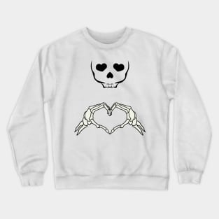 skeleton heart Crewneck Sweatshirt